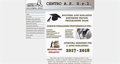 Desktop Screenshot of centroas.it